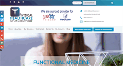 Desktop Screenshot of physicalhealthcarejax.com